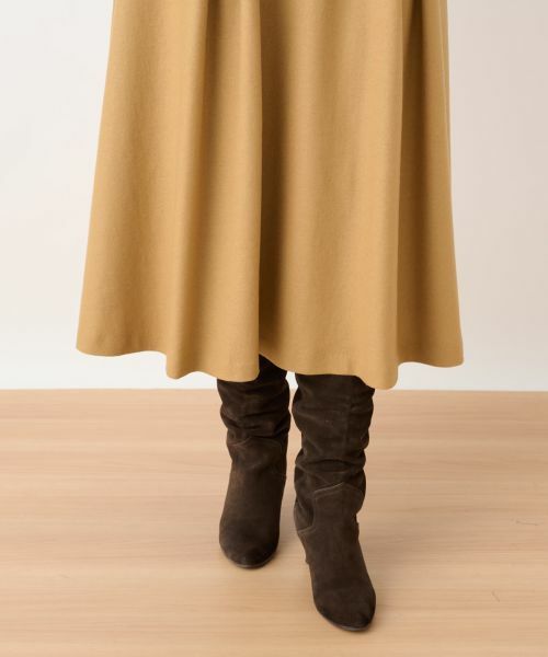 CARA O CRUZ / キャラ・オ・クルス ミニ・ひざ丈スカート | タックフレアスカート | 詳細28