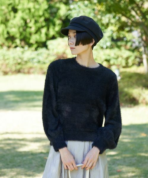 CARA O CRUZ / キャラ・オ・クルス ニット・セーター | ふわふわシャギーニット | 詳細1