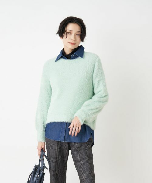 CARA O CRUZ / キャラ・オ・クルス ニット・セーター | ふわふわシャギーニット | 詳細13