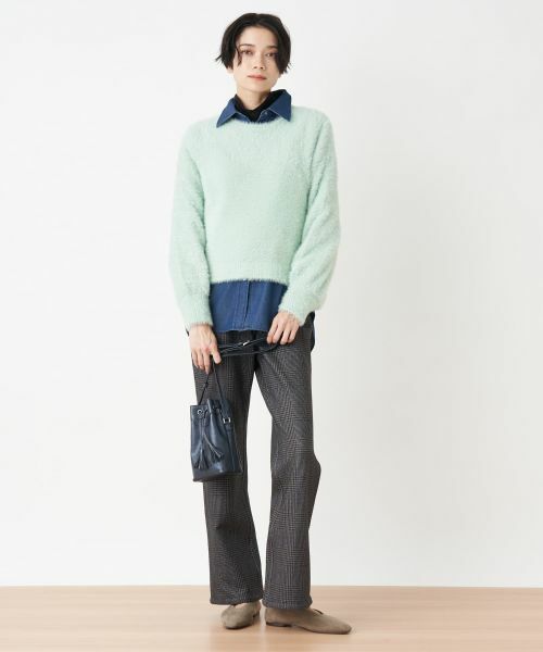 CARA O CRUZ / キャラ・オ・クルス ニット・セーター | ふわふわシャギーニット | 詳細16