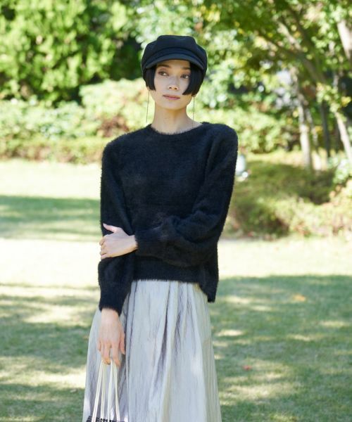 CARA O CRUZ / キャラ・オ・クルス ニット・セーター | ふわふわシャギーニット | 詳細2