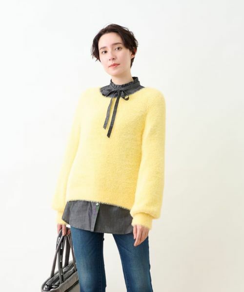 CARA O CRUZ / キャラ・オ・クルス ニット・セーター | ふわふわシャギーニット | 詳細21