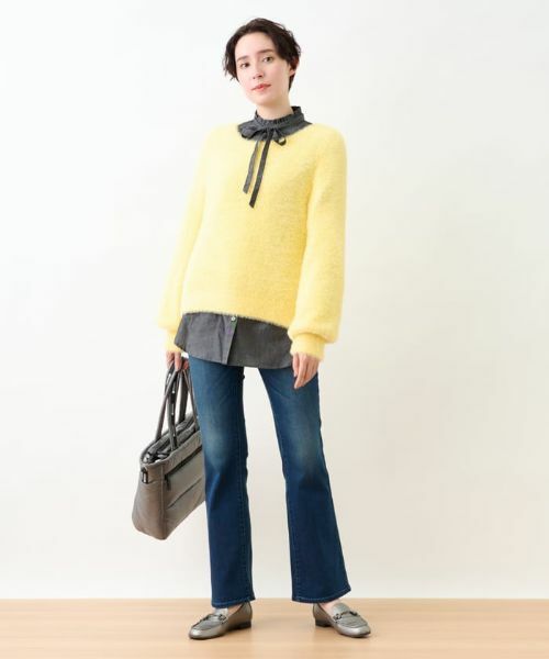 CARA O CRUZ / キャラ・オ・クルス ニット・セーター | ふわふわシャギーニット | 詳細22