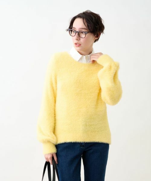 CARA O CRUZ / キャラ・オ・クルス ニット・セーター | ふわふわシャギーニット | 詳細26