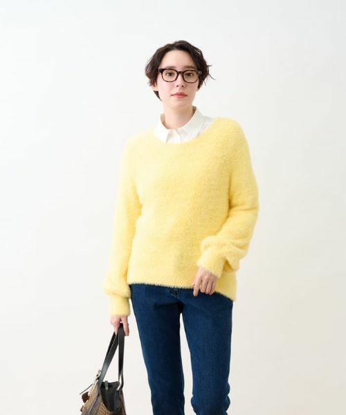 CARA O CRUZ / キャラ・オ・クルス ニット・セーター | ふわふわシャギーニット | 詳細27