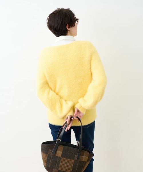 CARA O CRUZ / キャラ・オ・クルス ニット・セーター | ふわふわシャギーニット | 詳細28