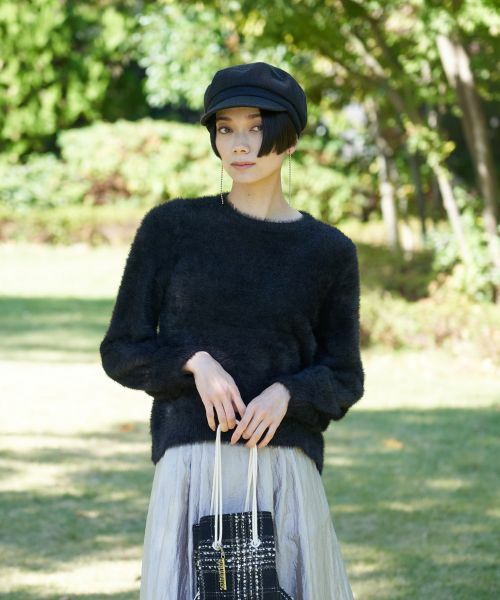 CARA O CRUZ / キャラ・オ・クルス ニット・セーター | ふわふわシャギーニット | 詳細3