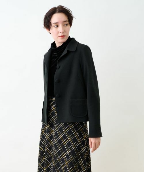 CARA O CRUZ / キャラ・オ・クルス テーラードジャケット | 【セレモニー】のびのびテーラードジャケット【おでかけ服】 | 詳細17