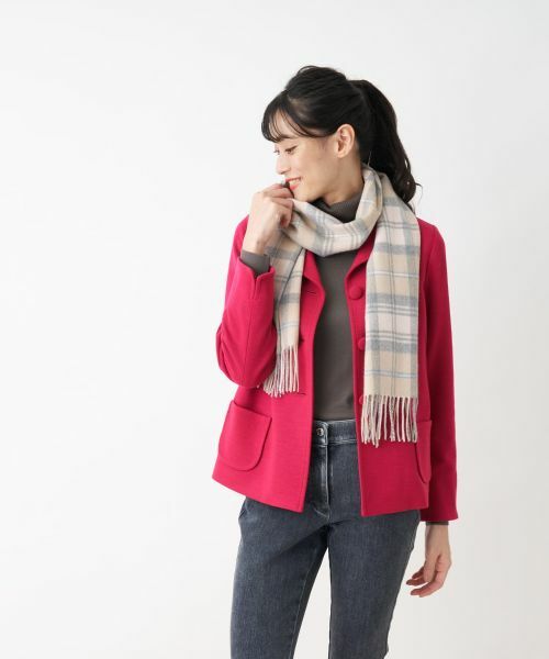 CARA O CRUZ / キャラ・オ・クルス テーラードジャケット | 【セレモニー】のびのびテーラードジャケット【おでかけ服】 | 詳細25