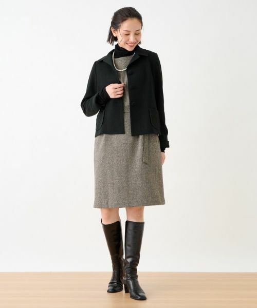 CARA O CRUZ / キャラ・オ・クルス テーラードジャケット | 【セレモニー】のびのびテーラードジャケット【おでかけ服】 | 詳細30