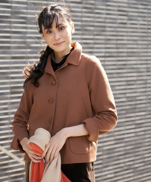 CARA O CRUZ / キャラ・オ・クルス テーラードジャケット | 【セレモニー】のびのびテーラードジャケット【おでかけ服】 | 詳細6