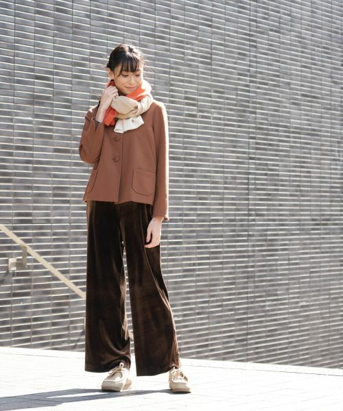 CARA O CRUZ / キャラ・オ・クルス テーラードジャケット | 【セレモニー】のびのびテーラードジャケット【おでかけ服】 | 詳細9