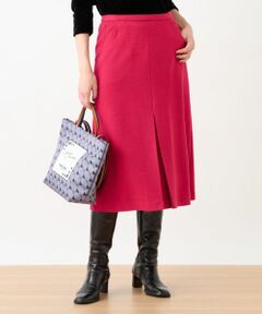 CARA O CRUZ / キャラ・オ・クルス ミニ・ひざ丈スカート | 【セレモニー】ウエスト伸縮のびのびタイトスカート【おでかけ服】