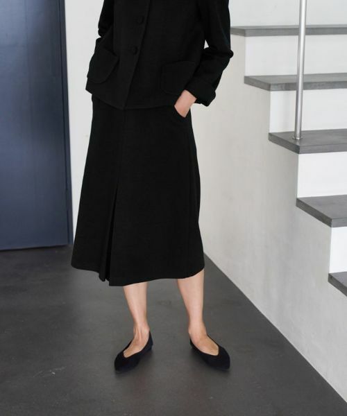 CARA O CRUZ / キャラ・オ・クルス ミニ・ひざ丈スカート | 【セレモニー】ウエスト伸縮のびのびタイトスカート【おでかけ服】 | 詳細1