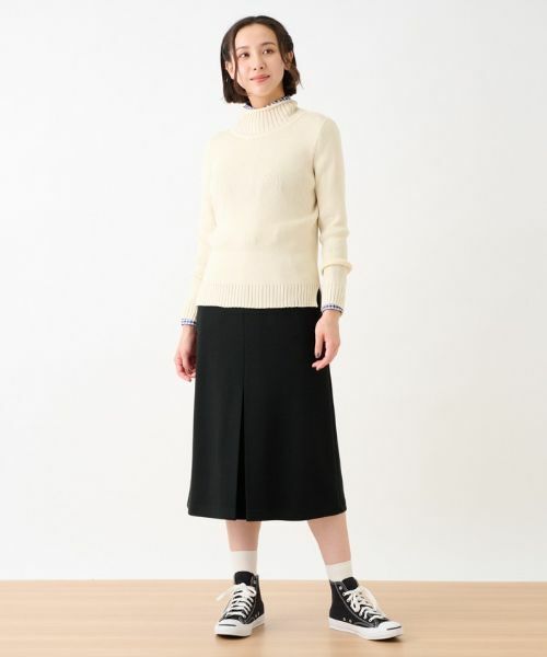 CARA O CRUZ / キャラ・オ・クルス ミニ・ひざ丈スカート | 【セレモニー】ウエスト伸縮のびのびタイトスカート【おでかけ服】 | 詳細30