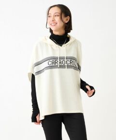 CARA O CRUZ / キャラ・オ・クルス その他アウター | 【秋旅】フーデットニットポンチョ