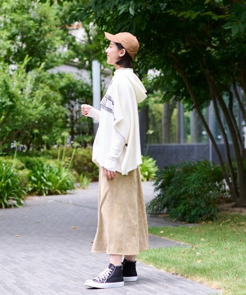 CARA O CRUZ / キャラ・オ・クルス その他アウター | 【秋旅】フーデットニットポンチョ | 詳細12