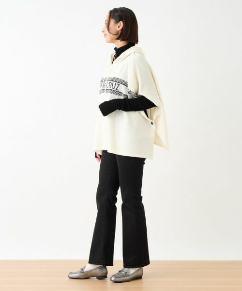 CARA O CRUZ / キャラ・オ・クルス その他アウター | 【秋旅】フーデットニットポンチョ | 詳細19