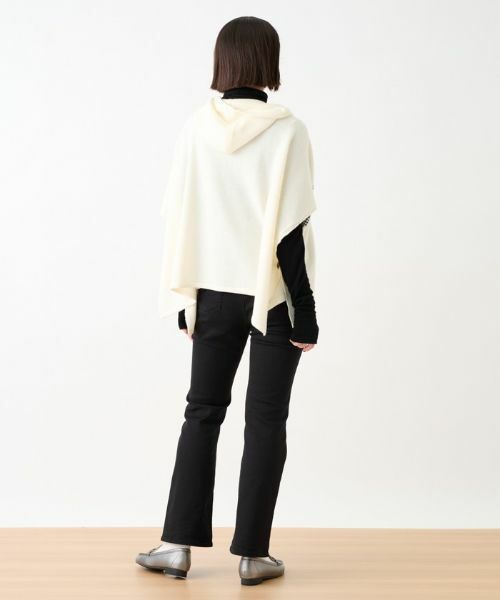 CARA O CRUZ / キャラ・オ・クルス その他アウター | 【秋旅】フーデットニットポンチョ | 詳細20