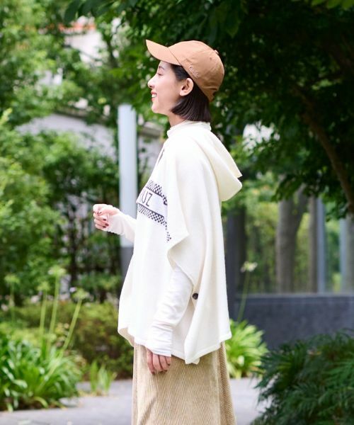 CARA O CRUZ / キャラ・オ・クルス その他アウター | 【秋旅】フーデットニットポンチョ | 詳細8