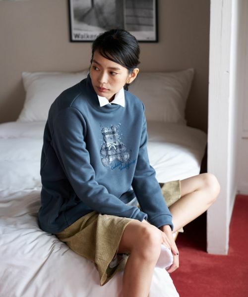 CARA O CRUZ / キャラ・オ・クルス カットソー | 【心惹かれる】洗える ベアトレーナー | 詳細10