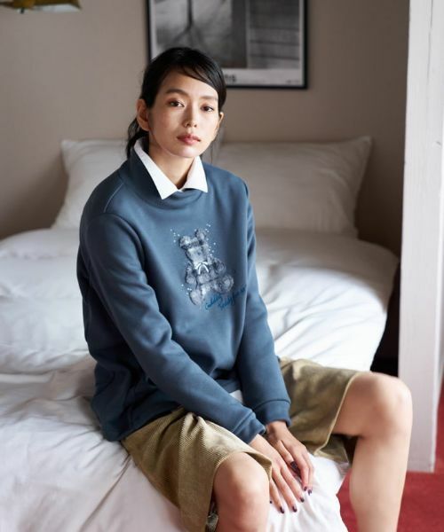 CARA O CRUZ / キャラ・オ・クルス カットソー | 【心惹かれる】洗える ベアトレーナー | 詳細11