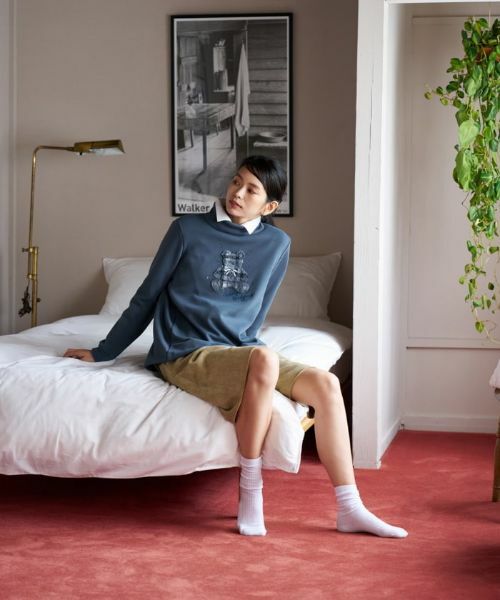 CARA O CRUZ / キャラ・オ・クルス カットソー | 【心惹かれる】洗える ベアトレーナー | 詳細14