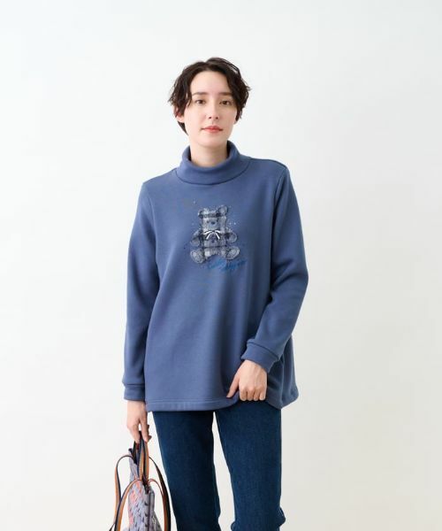 CARA O CRUZ / キャラ・オ・クルス カットソー | 【心惹かれる】洗える ベアトレーナー | 詳細17