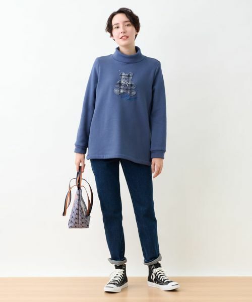 CARA O CRUZ / キャラ・オ・クルス カットソー | 【心惹かれる】洗える ベアトレーナー | 詳細21