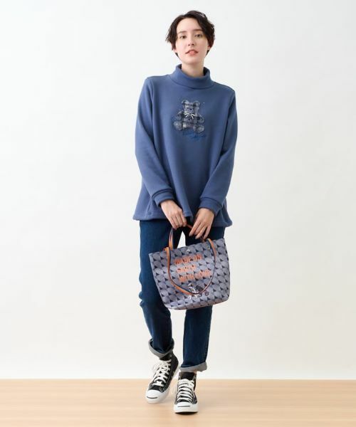 CARA O CRUZ / キャラ・オ・クルス カットソー | 【心惹かれる】洗える ベアトレーナー | 詳細24