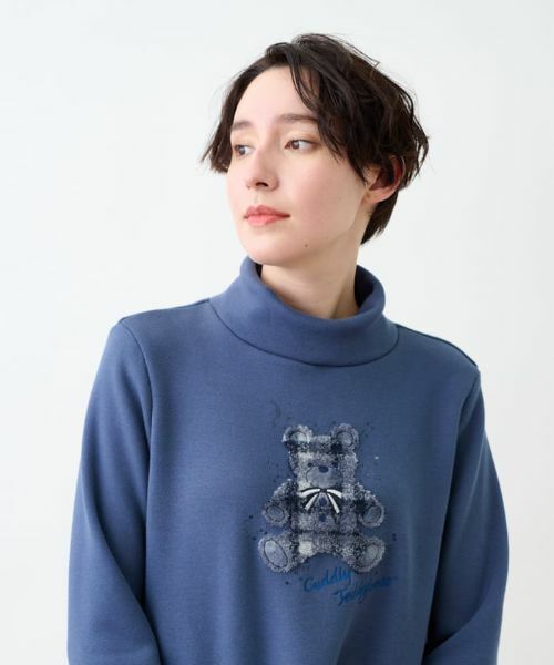 CARA O CRUZ / キャラ・オ・クルス カットソー | 【心惹かれる】洗える ベアトレーナー | 詳細25