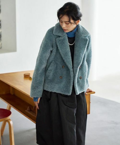 CARA O CRUZ / キャラ・オ・クルス その他アウター | 【トレンド】パイルコート | 詳細23