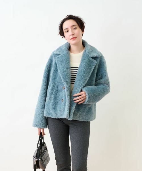 CARA O CRUZ / キャラ・オ・クルス その他アウター | 【トレンド】パイルコート | 詳細28