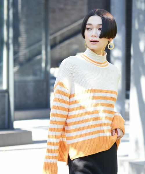 CARA O CRUZ / キャラ・オ・クルス ニット・セーター | 【人気集中】ボーダーニット | 詳細1