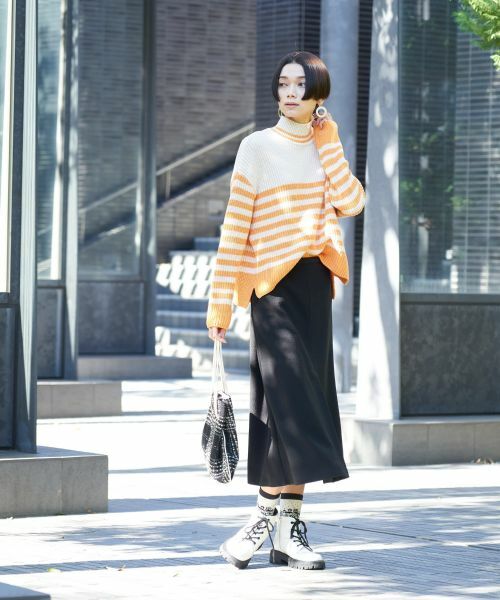 CARA O CRUZ / キャラ・オ・クルス ニット・セーター | 【人気集中】ボーダーニット | 詳細10