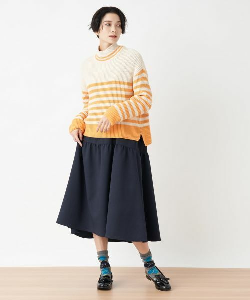 CARA O CRUZ / キャラ・オ・クルス ニット・セーター | 【人気集中】ボーダーニット | 詳細15