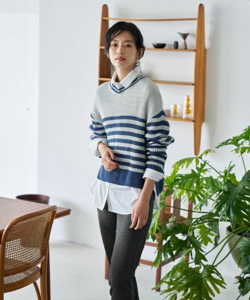 CARA O CRUZ / キャラ・オ・クルス ニット・セーター | 【人気集中】ボーダーニット | 詳細16