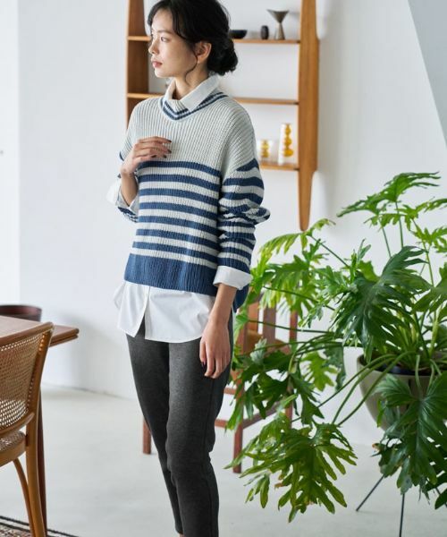 CARA O CRUZ / キャラ・オ・クルス ニット・セーター | 【人気集中】ボーダーニット | 詳細17