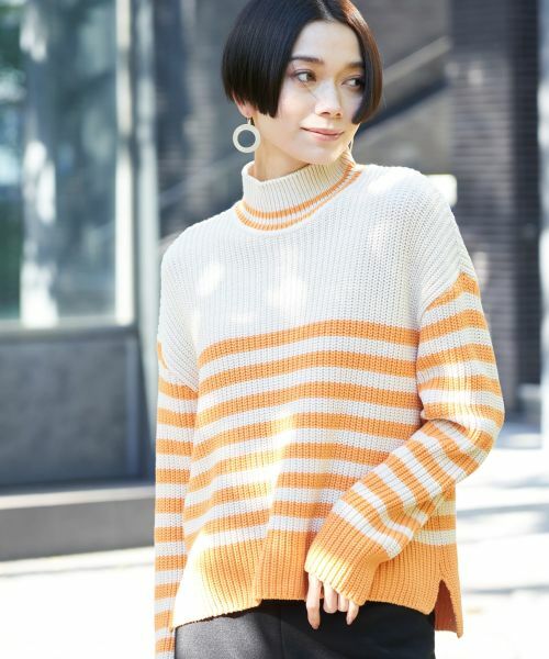 CARA O CRUZ / キャラ・オ・クルス ニット・セーター | 【人気集中】ボーダーニット | 詳細2