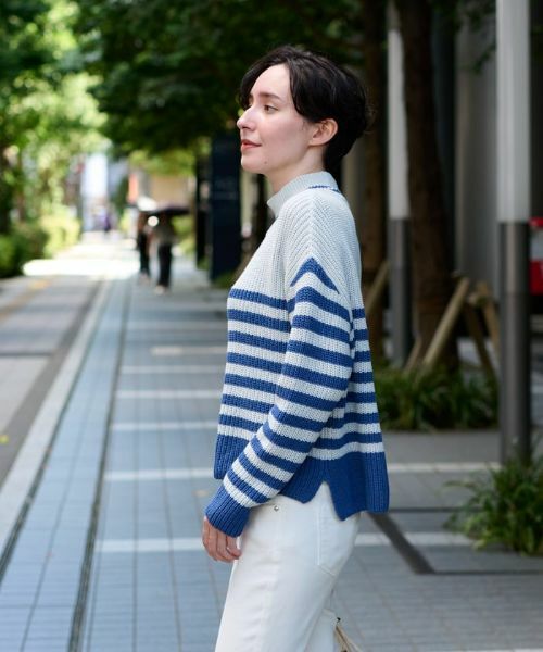 CARA O CRUZ / キャラ・オ・クルス ニット・セーター | 【人気集中】ボーダーニット | 詳細25