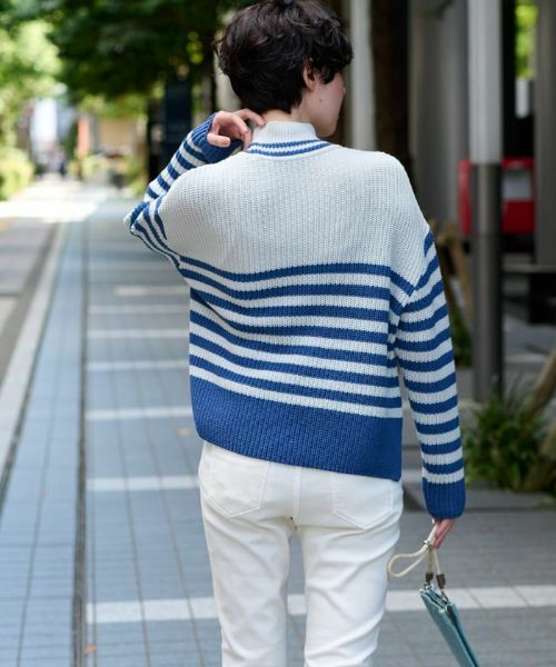 CARA O CRUZ / キャラ・オ・クルス ニット・セーター | 【人気集中】ボーダーニット | 詳細26
