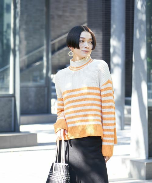 CARA O CRUZ / キャラ・オ・クルス ニット・セーター | 【人気集中】ボーダーニット | 詳細3