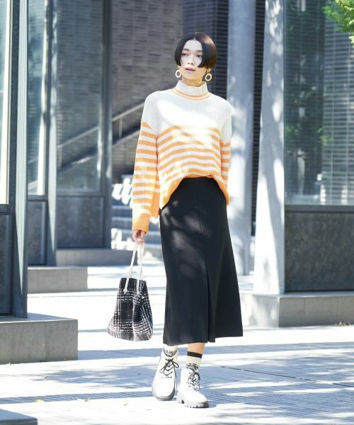 CARA O CRUZ / キャラ・オ・クルス ニット・セーター | 【人気集中】ボーダーニット | 詳細9