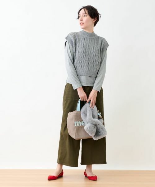 CARA O CRUZ / キャラ・オ・クルス テーラードジャケット | 【着映え】ニットベスト | 詳細12