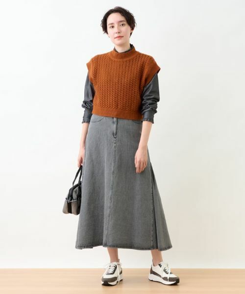 CARA O CRUZ / キャラ・オ・クルス テーラードジャケット | 【着映え】ニットベスト | 詳細16