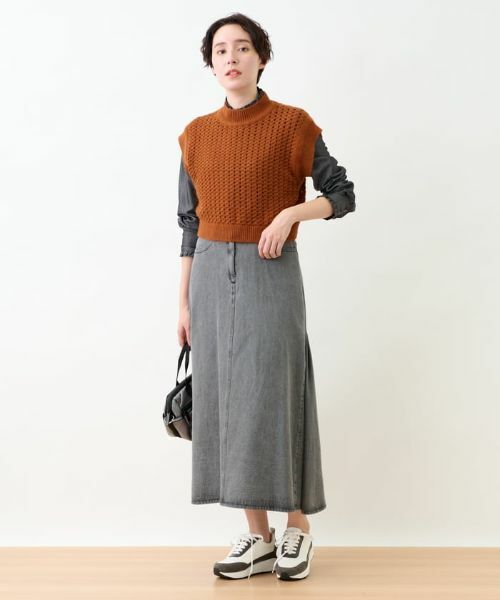 CARA O CRUZ / キャラ・オ・クルス テーラードジャケット | 【着映え】ニットベスト | 詳細18