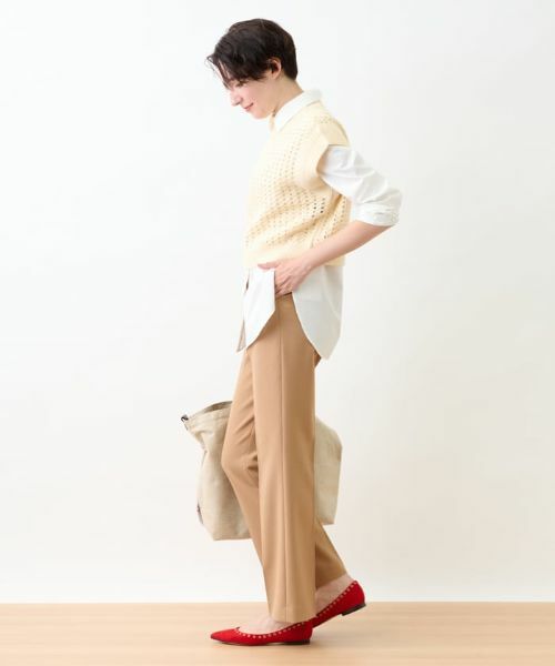 CARA O CRUZ / キャラ・オ・クルス テーラードジャケット | 【着映え】ニットベスト | 詳細6
