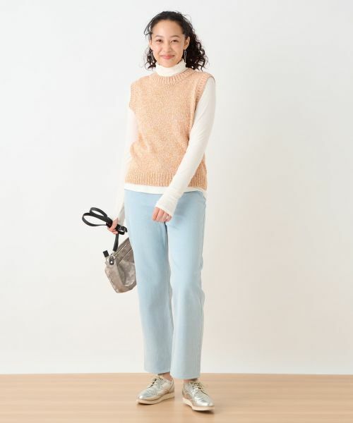 CARA O CRUZ / キャラ・オ・クルス テーラードジャケット | 杢調ニットベスト | 詳細11