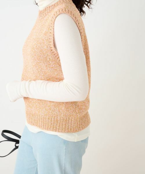 CARA O CRUZ / キャラ・オ・クルス テーラードジャケット | 杢調ニットベスト | 詳細20