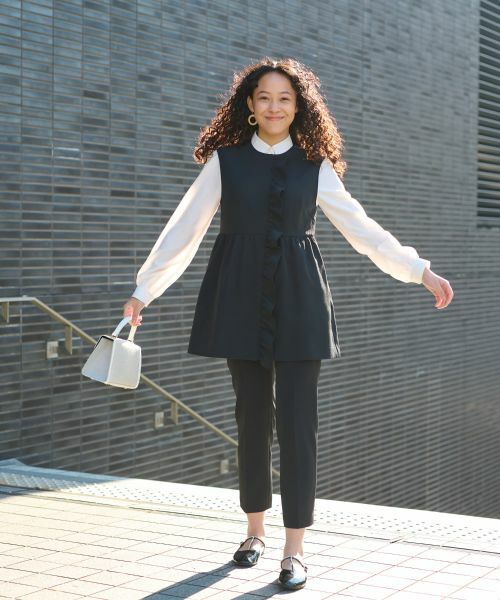 CARA O CRUZ / キャラ・オ・クルス シャツ・ブラウス | 洗える タックブラウス | 詳細15